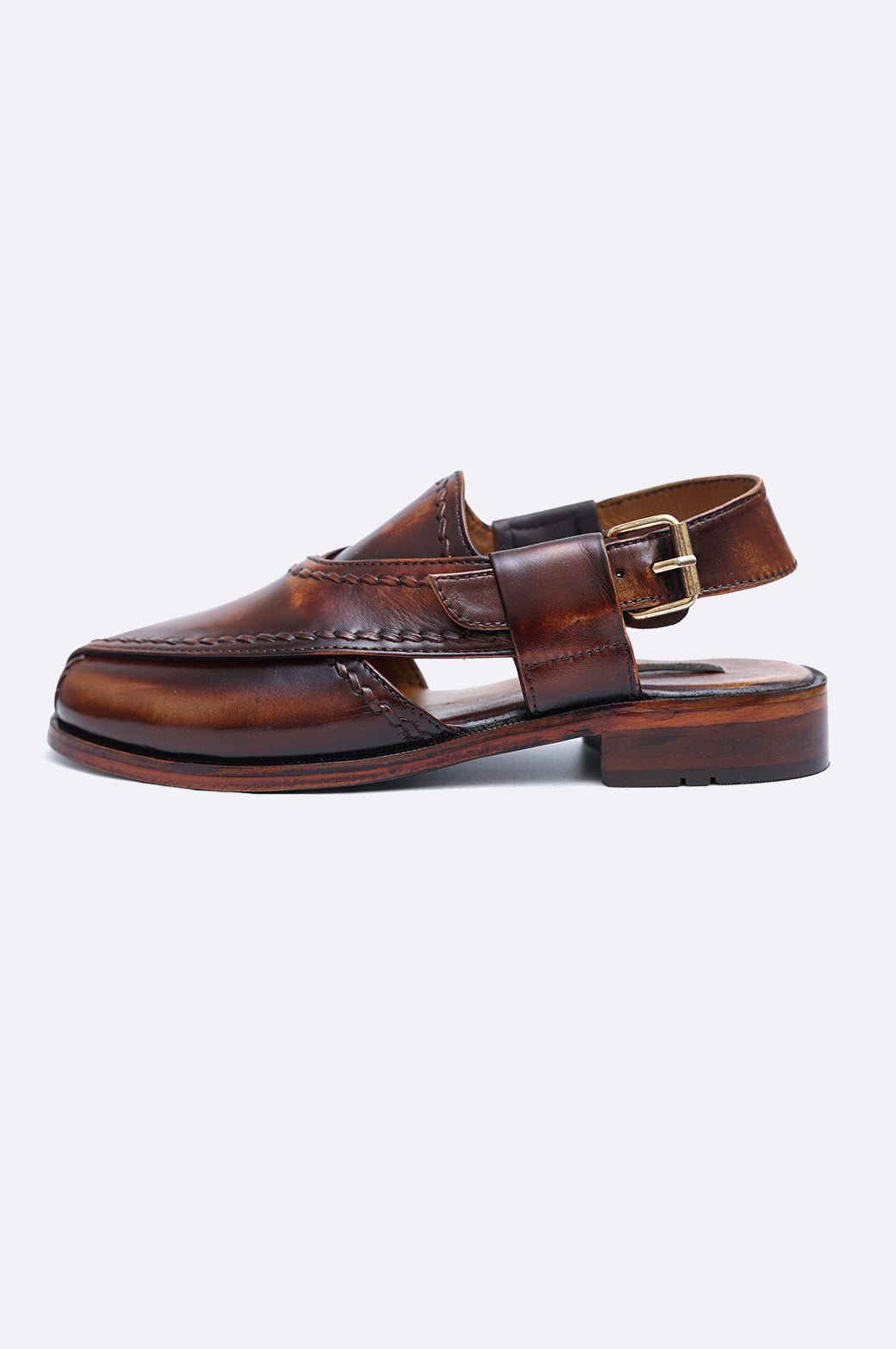 Premium Brown Leather Sandal