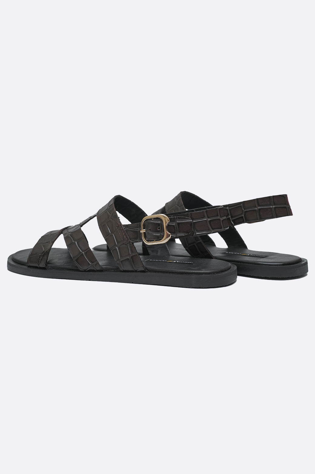 handmade croc sandal by paolo rossi