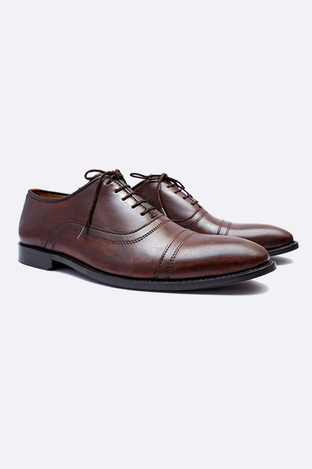 Classic Brown Lace Up