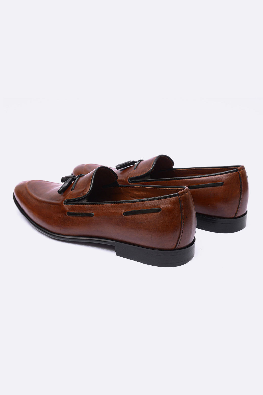 1084 GRY Brown Moccasin