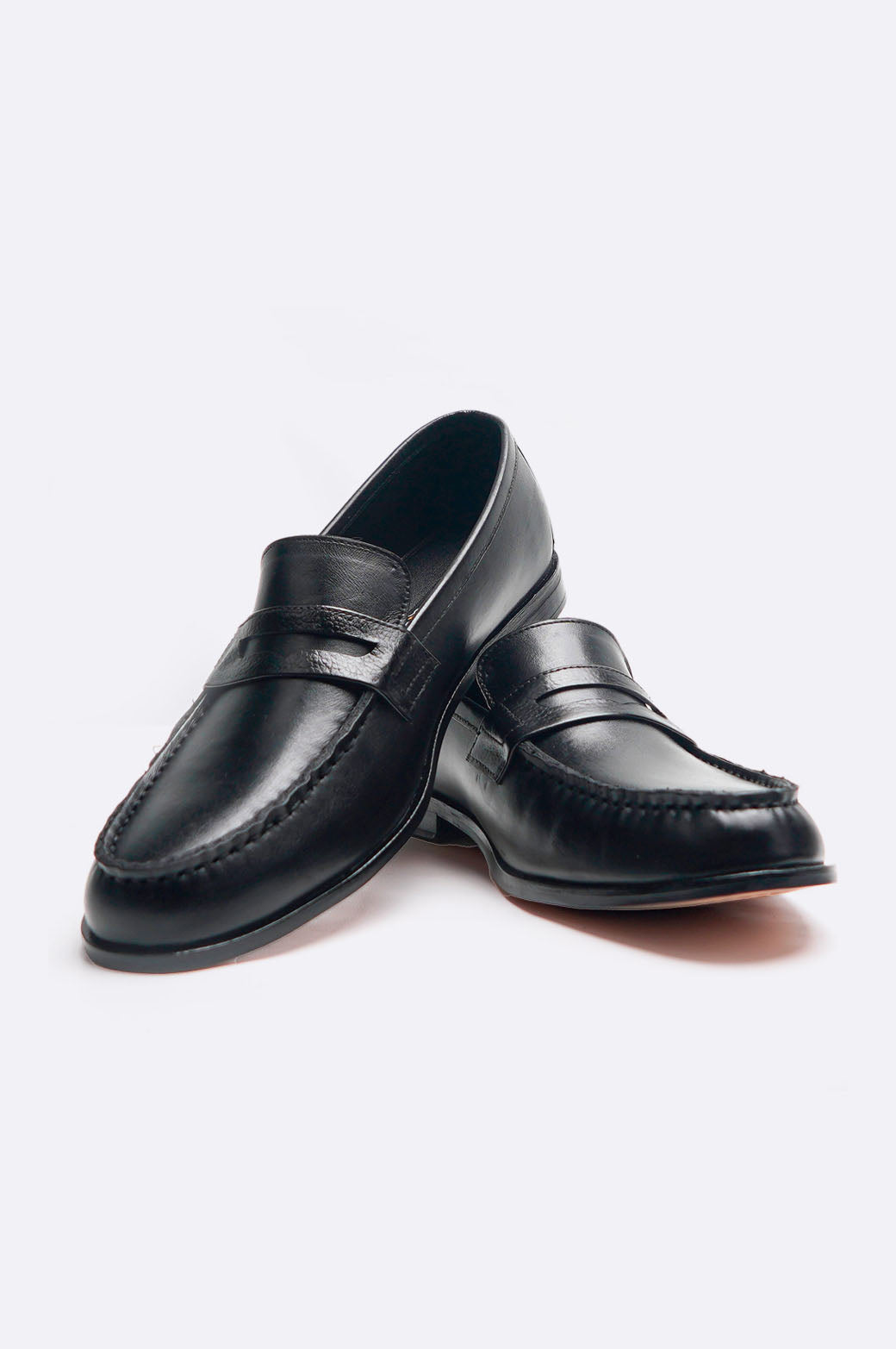 1654 BKA Black Loafers