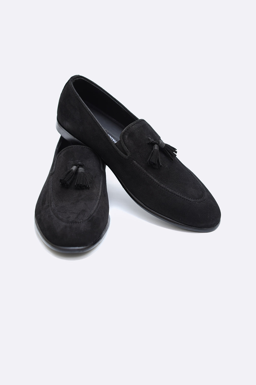 Midnight Suede Tassel Loafer