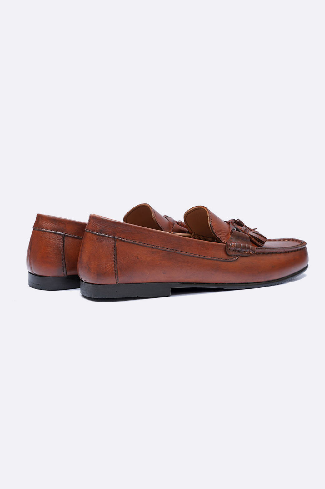 1801 MST Brown Patina loafers