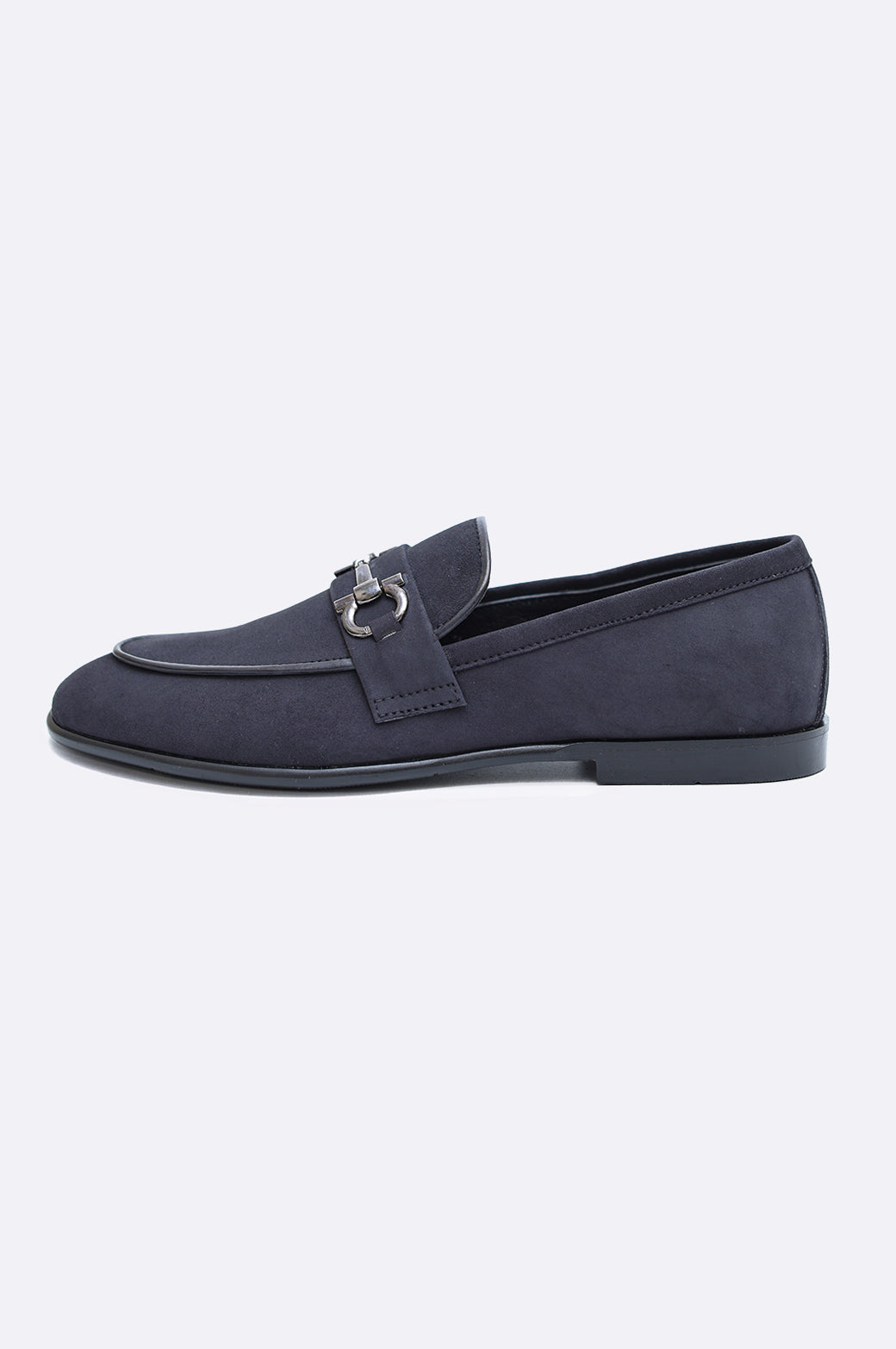 Graphite Suede Bit Loafer