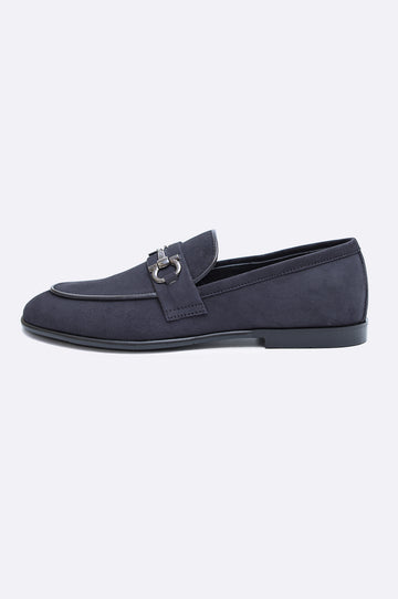 Graphite Suede Bit Loafer