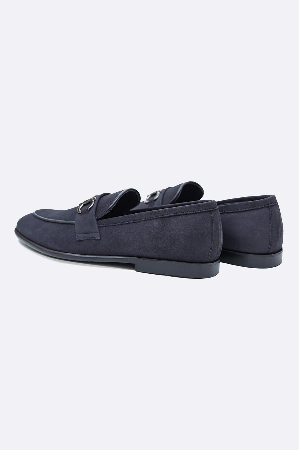 Graphite Suede Bit Loafer