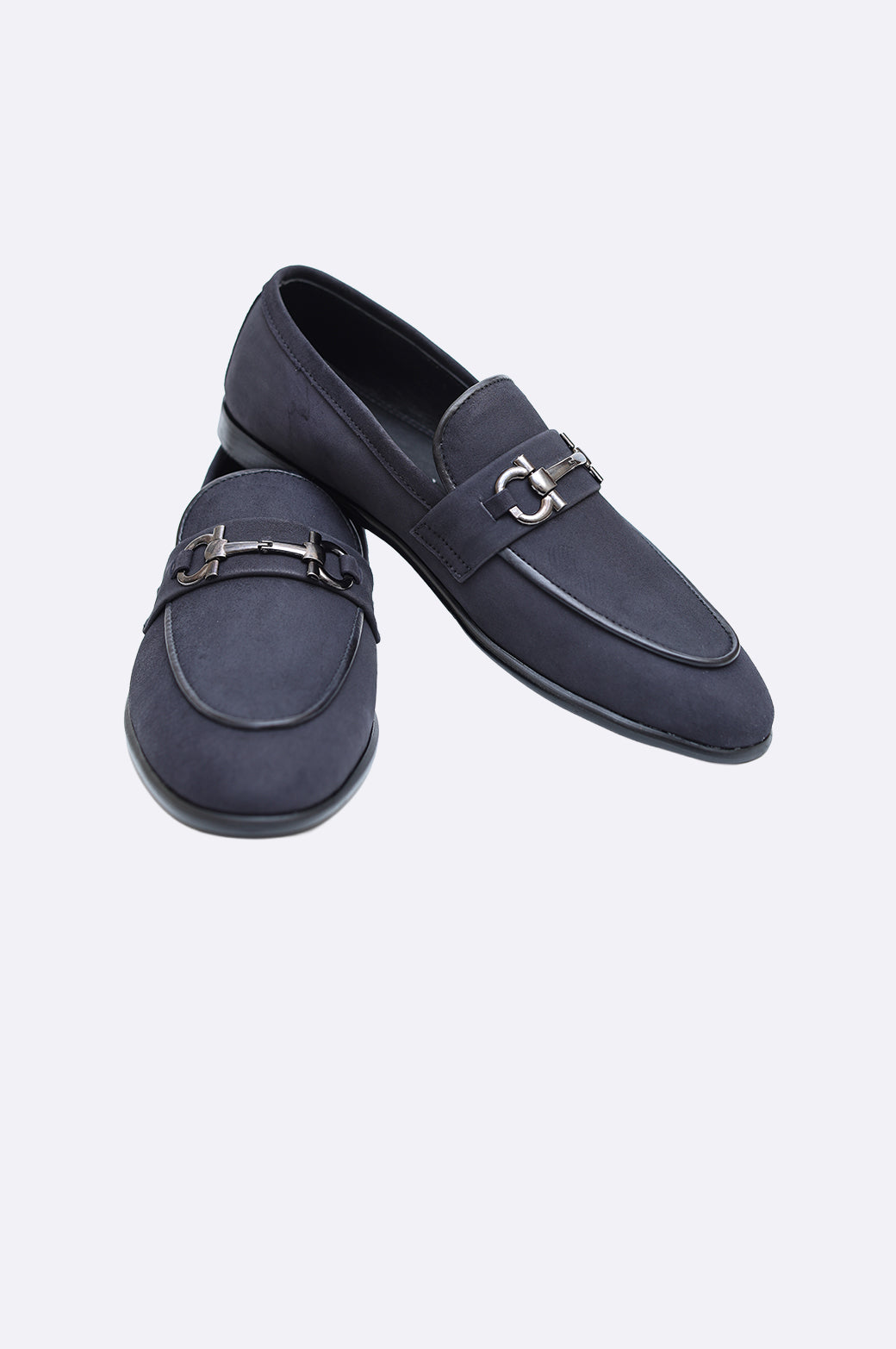 Graphite Suede Bit Loafer