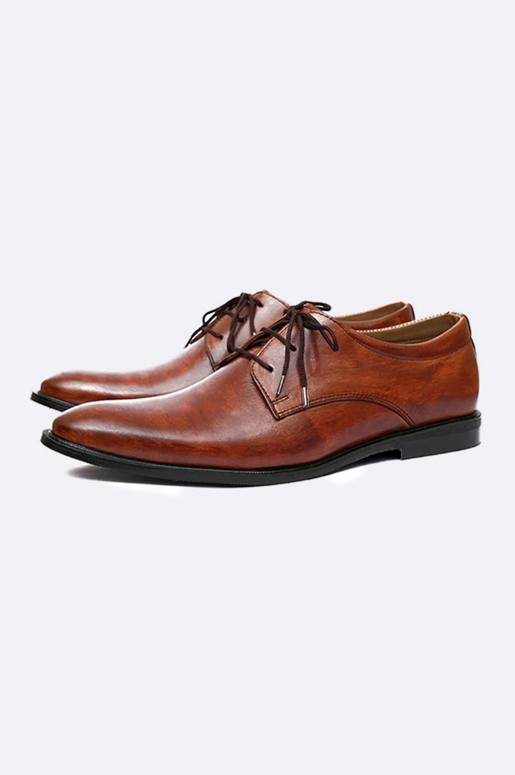 Brown Patina Lace Up