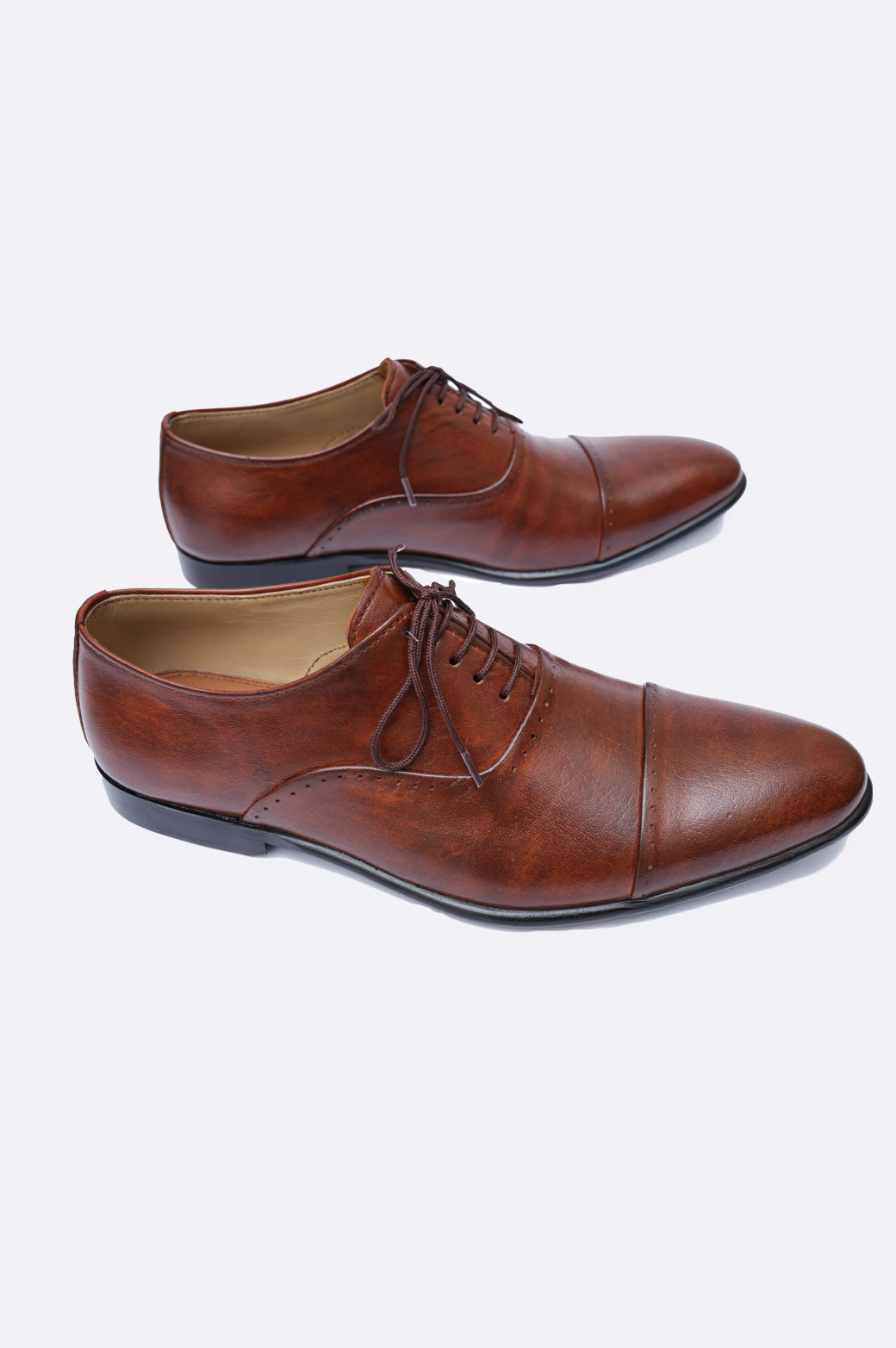 1349 MST brown Patina Lace Up