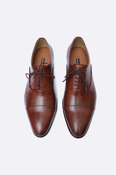 1349 MST brown Patina Lace Up