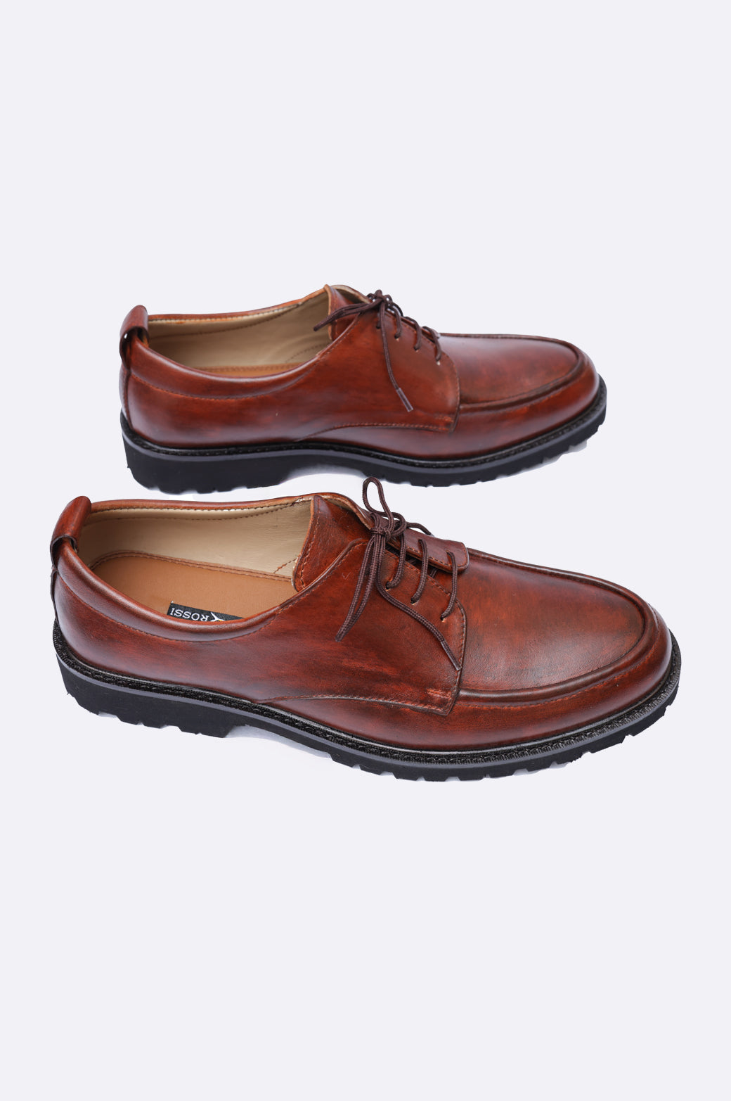 1358 MST Brown Patina Lace Up