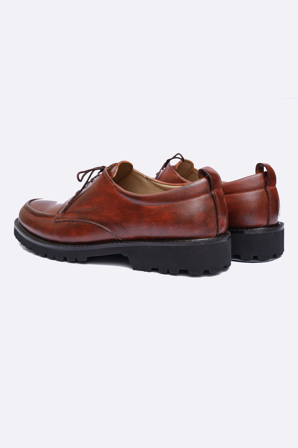 1358 MST Brown Patina Lace Up