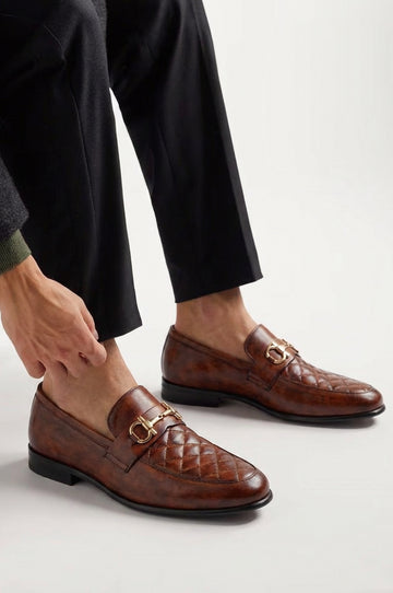 1670MST Brown Patina Moccasin