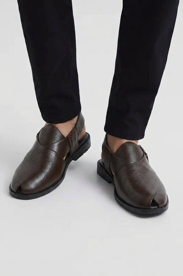 Brown Mild Leather Sandal
