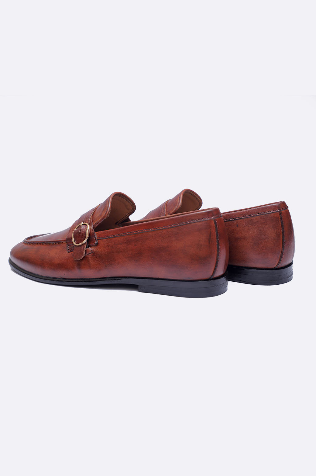 1809 MST Brown Patina Moccasin
