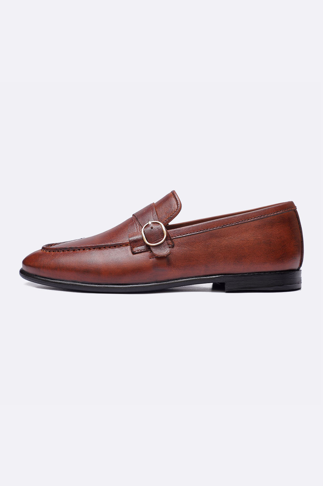 1809 MST Brown Patina Moccasin