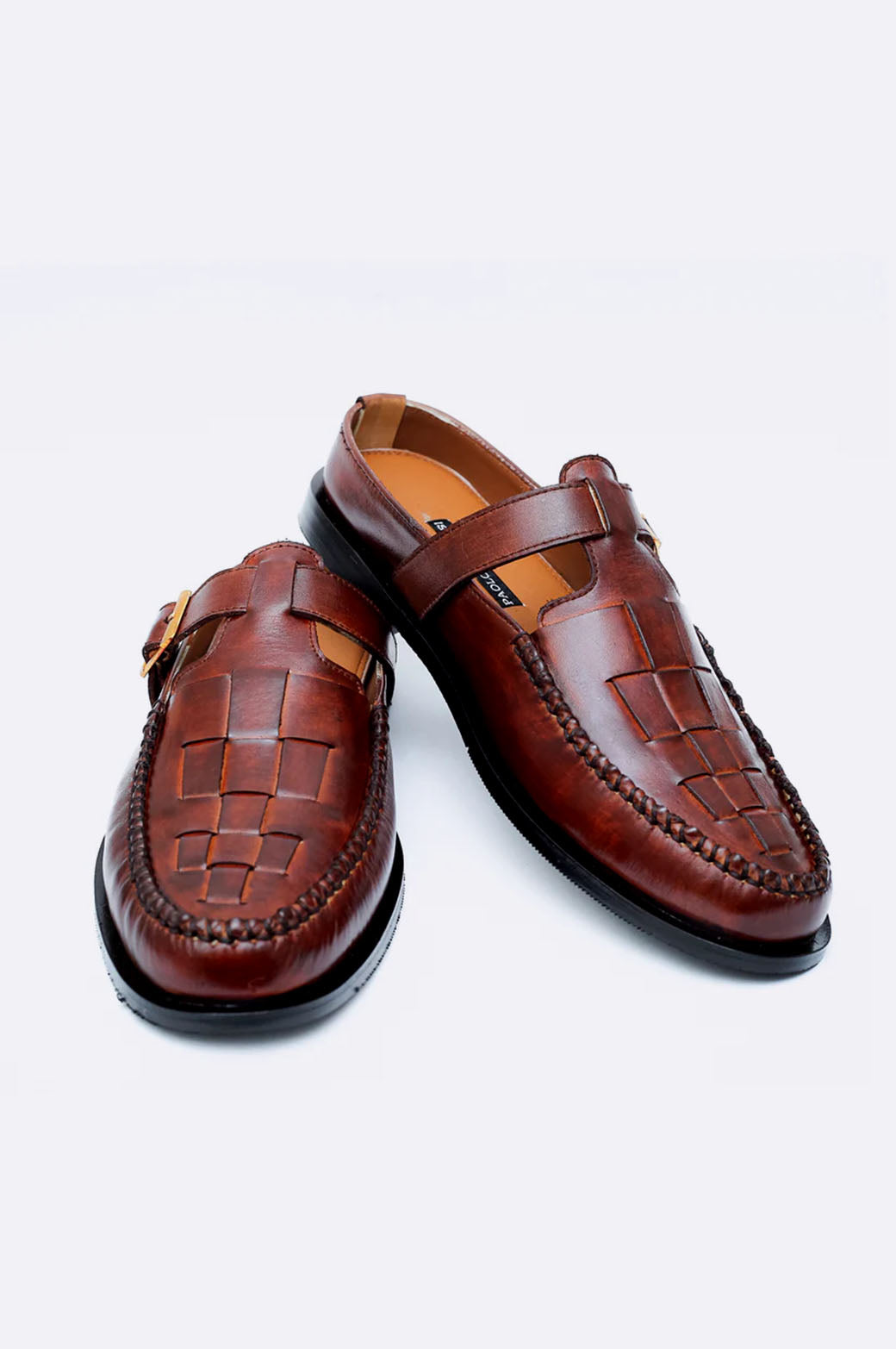 3128 BRA Brown Patina Mules
