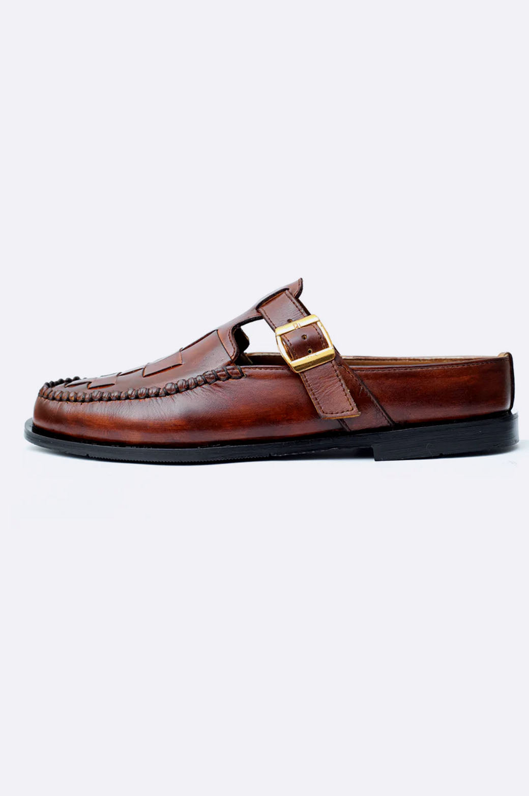 3128 BRA Brown Patina Mules