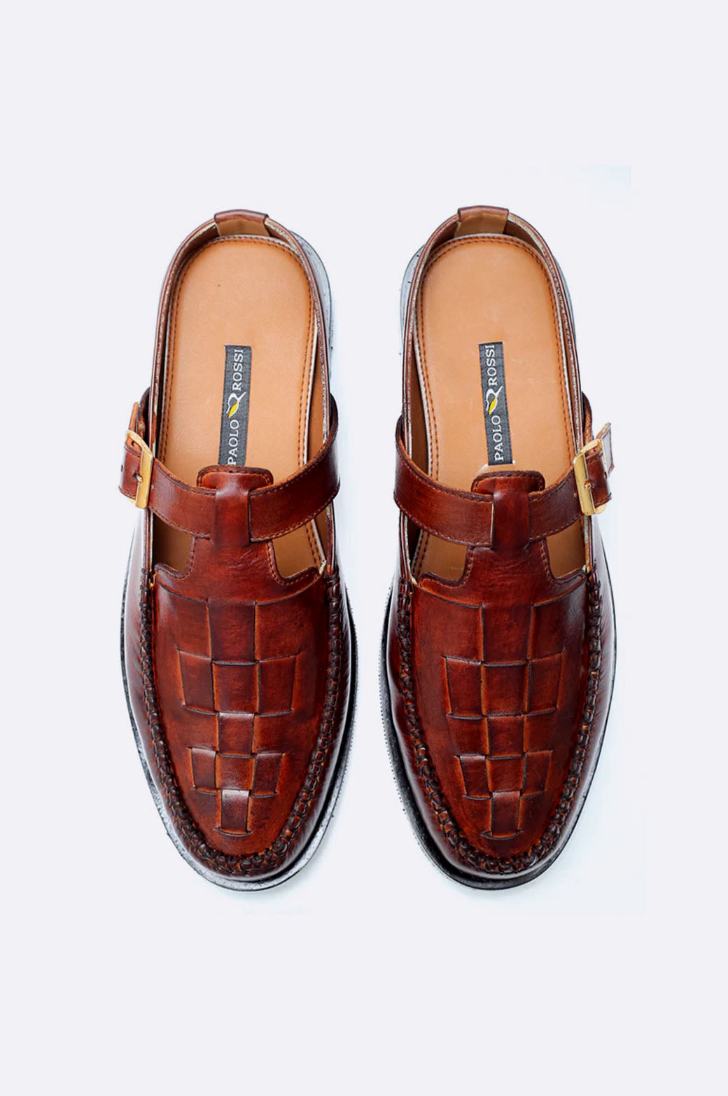 3128 BRA Brown Patina Mules